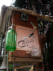 Sign out back at Beauregard...the building used to be a bar. Sign out back at Beauregard...the building used to be a bar.