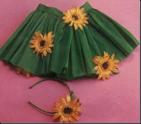 Como hacer una falda con papel crepe - Imagui