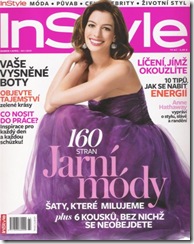 Anne Hathaway InStyle Magazine Cover Czech Republic