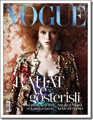 Julia Hafstrom Vogue Magazine Cover Turkey