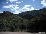 View from castle parking