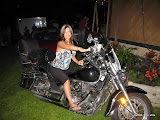 Tracy wanted a pic on my bike