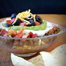 Skinny Seven Layer Dip