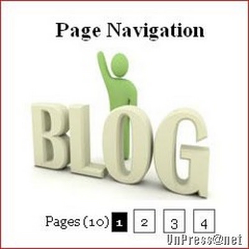 Tạo danh mục trang – Page Navigation