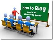 How to blog