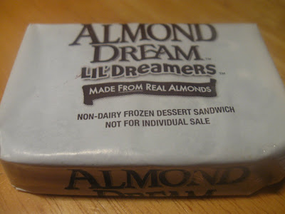 Almond Ice Cream Sandwich