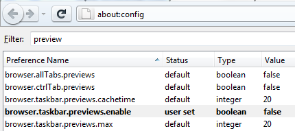 Firefox 4 About:config