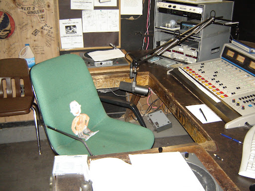 radio room at McMurdo, 104.5fm