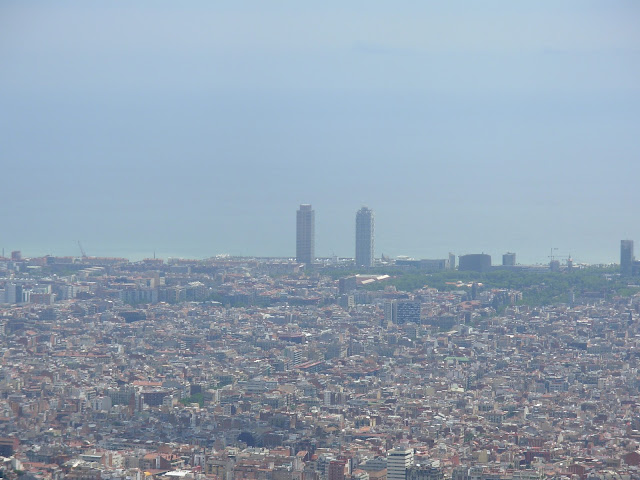 Barcelona des del Tibidabo..