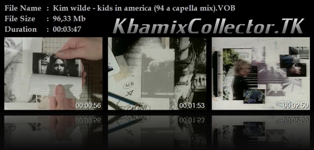 Kim wilde - kids in america (94 a capella mix).VOB