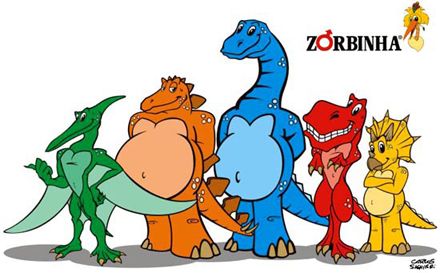 Dinossauros Zorbinha