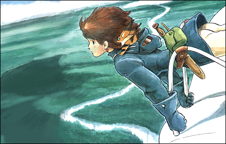 Nausicaä adora voar