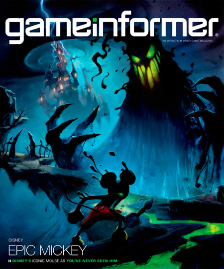 Capa da revista americana GameInformer.