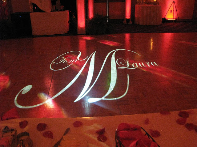Fingerlakes Entertainment Name In Lights Wedding Monogram Gobo