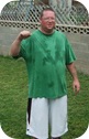 jeff mowed a lot in both back yards (Large)