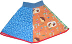 Hedgehog Spinny Strip Skirt Size 5/6