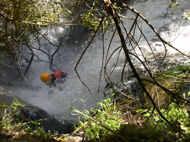 Algunas cascadas iban bien de agua