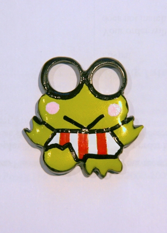 Hello Kitty Frog Keroppi. I also have fabricated Keroppi