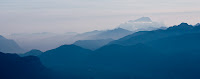 Mont blanc from Pic St Michel Photo