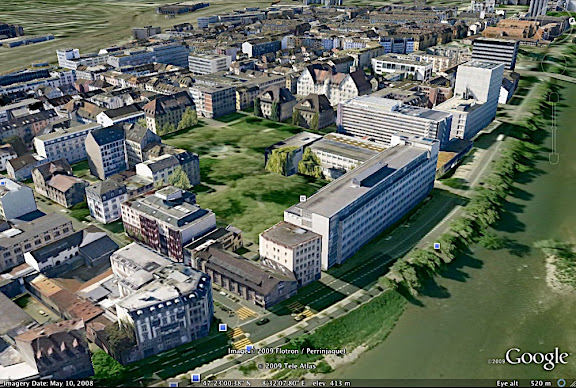 3D toy town ZHdK building, Ausstellungsstrasse 60