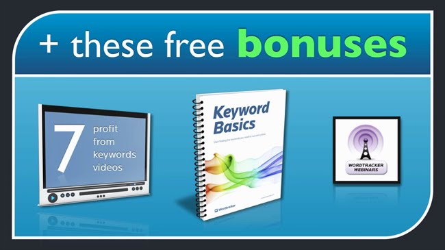 Wordtracker risk free trial bonuses