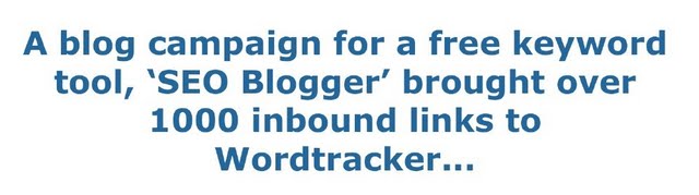 SEO Blogger blog campaign