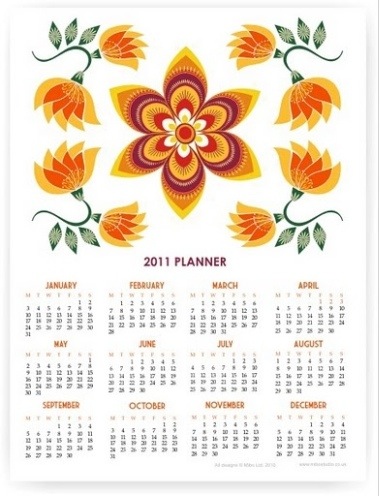 free 2011 planner