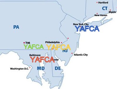 YAFCA Locations
