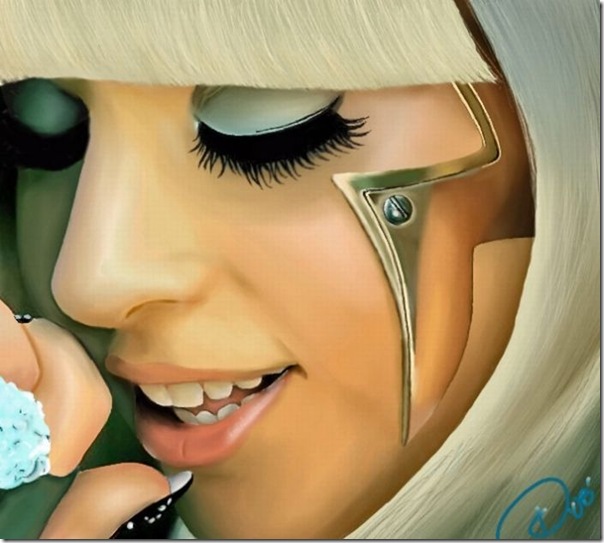 50 desenhos feitos por fãs de Lady Gaga (45)