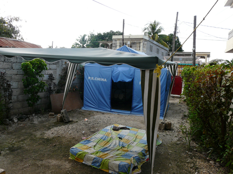 Tent familie Edson