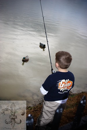 Fishing w Papa Cody, Stella birthday 013