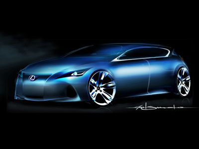 Lexus has shown the 1st image of new model