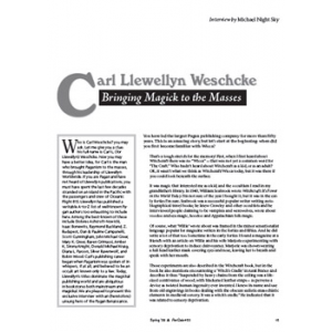 Carl Liewellyn Weschcke Bringing Magick To The Masses Cover