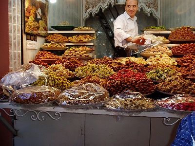 マラケッシュのスーク－モロッコの旅行記