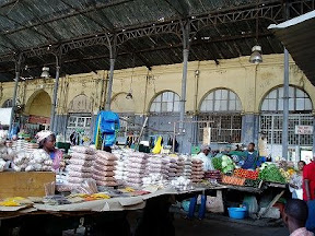 マプート中央市場b - モザンビーク