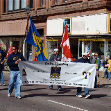 Marching in the Parade of Nations