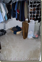 clean closet