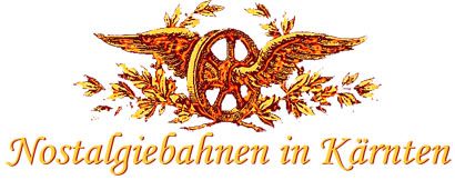 Logos der Nostalgiebahnen in K&auml;rnten