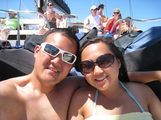 Were on a boat!