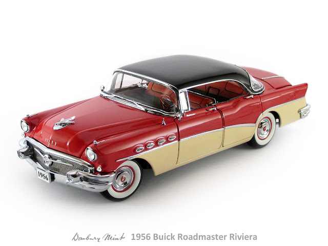 Denx Precision Diecast 1 24 Danbury Mint 1956 Buick