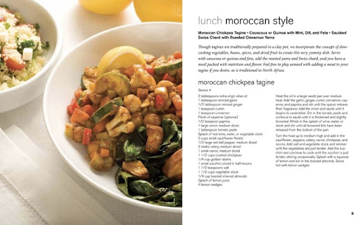 Kripalu cookbook interior