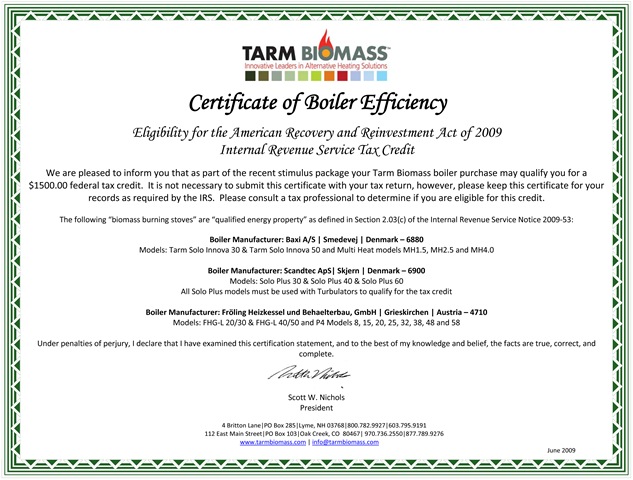[Certificate of Boiler Efficiency Tarm Biomass August 5, 2010[9].jpg]