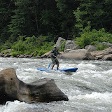 Andy prepping for the drop