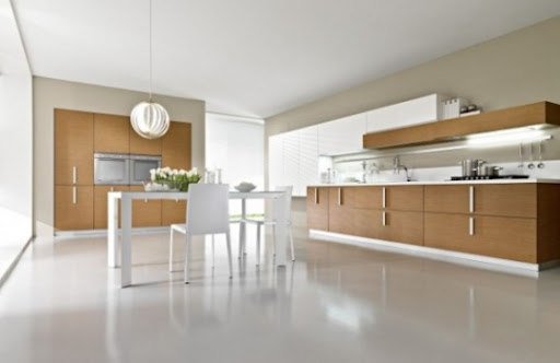 Kitchen remodeling project with white clean natural modern feelings
Project in Downtown LA - Feb, 2010