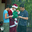 On arrival in Saigon (old name for Ho Chi Minh and now the name of district one, our stomping grounds!) and we see our first Santa! Looks just like the real thing! With flip flop covers and everything!