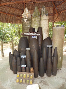 The American's mortar and bomb artillery, slightly larger and more varied for interest's sake.