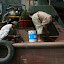 Painting a green object red. That'd be Vietnam.