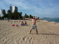 Poser on Nha Trang beach!