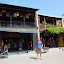 Standing outside two absolutely typical street houses in Hoi An, all beautiful.