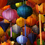 Lynette loves these Chinese lanterns, and when advancing in numbers they are even more beautiful...